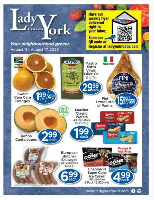 Lady York flyer (valid until 17-08)
