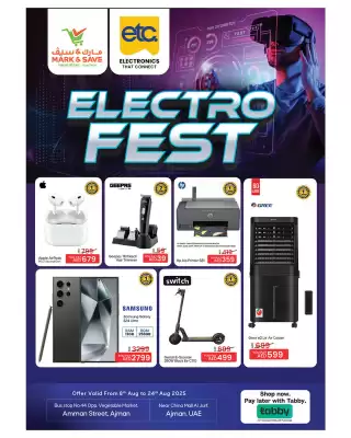 Mark & Save catalogue (valid until 24-08)