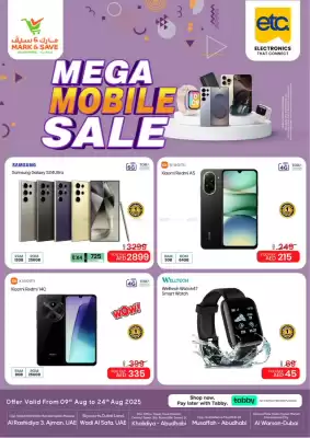 Mark & Save catalogue (valid until 24-08)