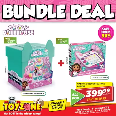 Toy Zone catalogue (valid until 31-08)