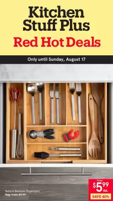 Kitchen Stuff Plus flyer