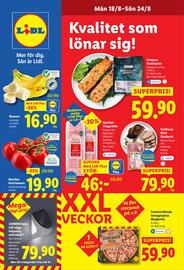 Lidl reklamblad vecka 34 Sida 1