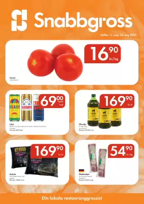 Snabbgross reklamblad
