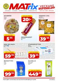 Matrix Butikerna reklamblad vecka 33 Sida 1