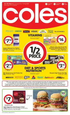 Coles catalogue
