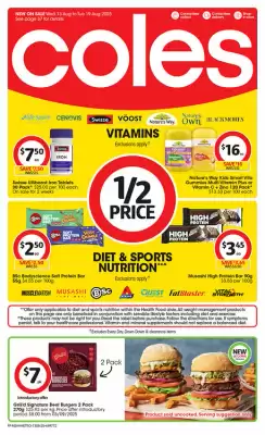Coles catalogue