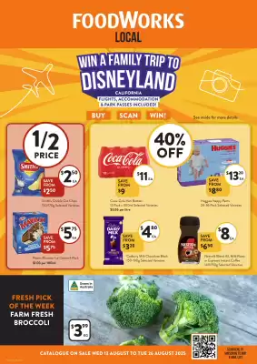 Foodworks catalogue
