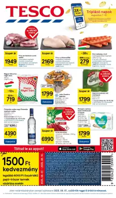 Tesco akciós újság