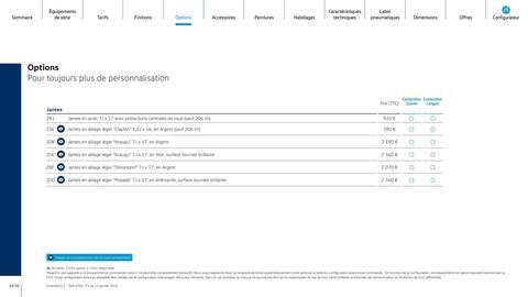 Catalogue Volkswagen page 23
