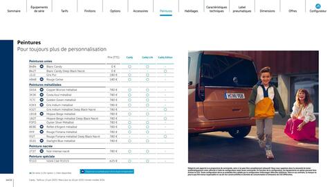 Catalogue Volkswagen page 16