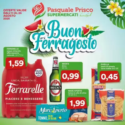 Volantino Supermercati Pasquale Prisco (valido fino al 24-08)
