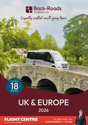Flight Centre catalogue (valid until 31-12)