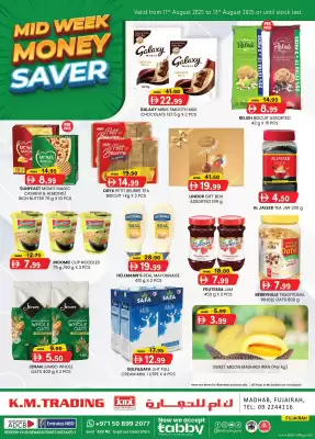 KM Trading catalogue (valid until 13-08)