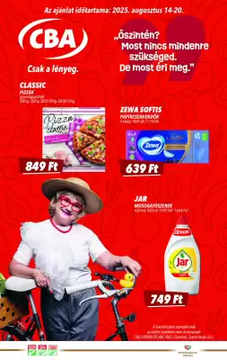 CBA akciós újság
