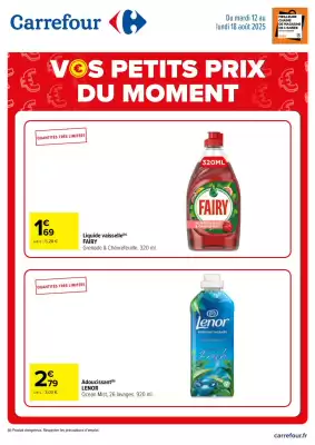 Catalogue Carrefour (valable jusqu'au 18-08)