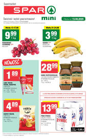 SPAR mini gazetka Strona 1