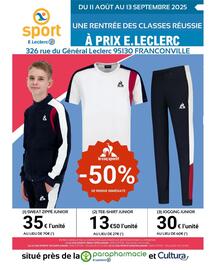 Catalogue E.Leclerc Sport page 1