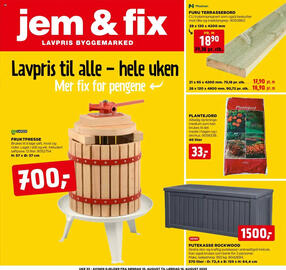 jem & fix Kundeavis uke 33 Side 1