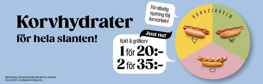 Pressbyrån reklamblad Sida 1