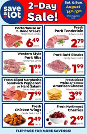 Save a Lot Weekly Ad week 33 Page 1