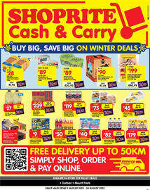 Shoprite catalogue Page 1
