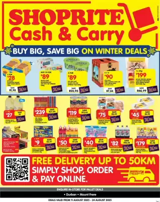 Shoprite catalogue (valid until 24-08)
