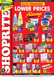Shoprite catalogue Page 1