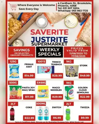 Saverite catalogue (valid until 17-08)