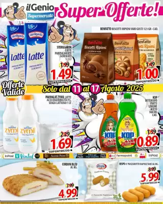 Volantino Il Genio Supermercato (valido fino al 17-08)