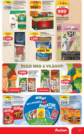 Auchan akciós újság hét 33 Oldal 27