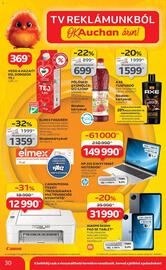 Auchan akciós újság hét 33 Oldal 30