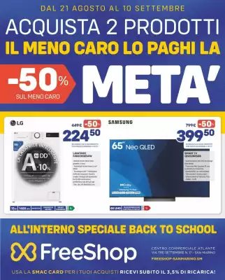 Volantino FreeShop (valido fino al 10-09)
