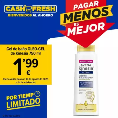 Folleto Cash Fresh (válido hasta el 16-08)