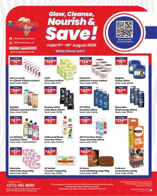 Africa Cash and Carry catalogue (valid until 16-08)