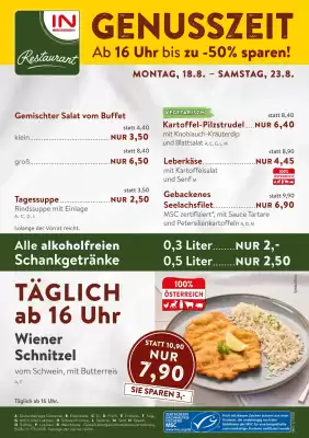 Interspar Restaurant Flugblatt (gültig bis 23-08)