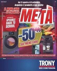 Volantino Trony Pagina 1