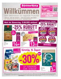 Sutterlüty Flugblatt woche 33 Seite 1
