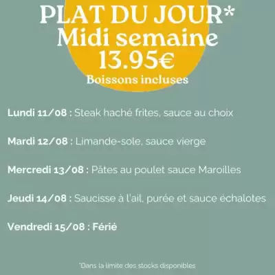 Catalogue Crocodile (valable jusqu'au 15-08)