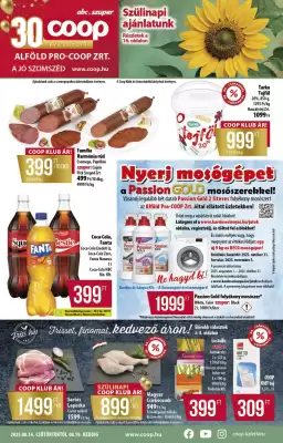 Coop akciós újság