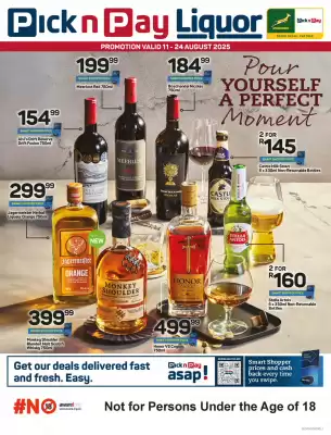 Pick n Pay Liquor catalogue