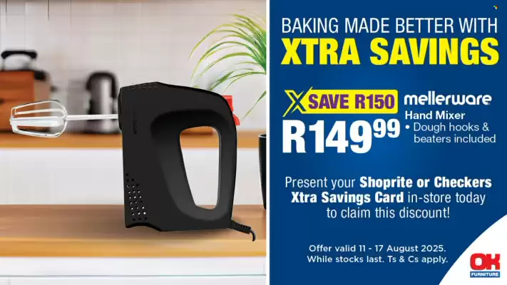 OK Furniture catalogue (valid until 17-08)