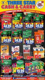 Three Star Cash and Carry catalogue Page 1