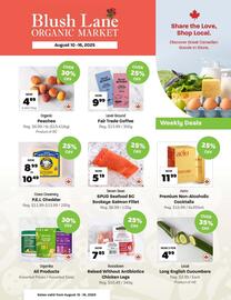 Blush Lane Organics flyer week 33 Page 1