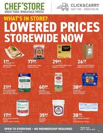US Foods Chef's Store Weekly Ad Page 1