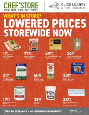 US Foods Chef's Store Weekly Ad (valid until 24-08)