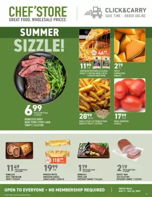 US Foods Chef's Store Weekly Ad (valid until 24-08)