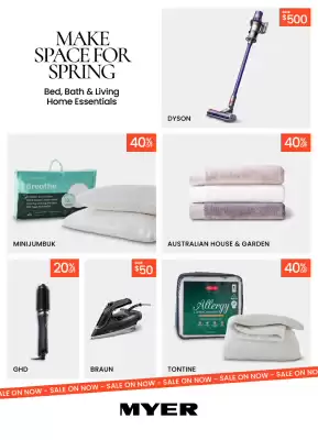 Myer catalogue (valid until 31-08)