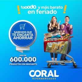 Catálogo Coral Hipermercados semana 33 Página 1