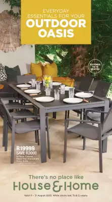 House & Home catalogue (valid until 31-08)