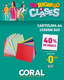 Catálogo Coral Hipermercados semana 33 Página 1